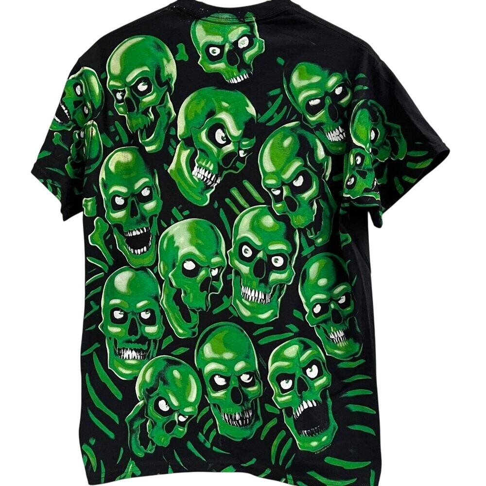 NEW Liquid Blue Skull Pile Glows 2005 Travis Scott Medium